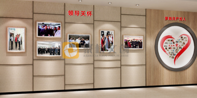 紅色文化展廳設(shè)計效果圖，常見功能區(qū)域劃分