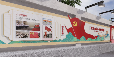 黨建文化長廊的多元展示形式：讓思想引領"看得見、摸得著、感受得到"