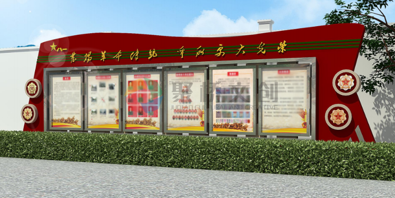 軍史長(zhǎng)廊如何設(shè)計(jì)