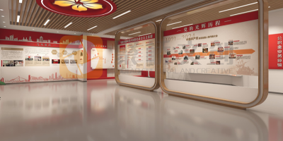 紅色文化展館的空間布局形式有幾種常見方式？