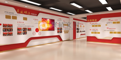 廣州紅色主題展館設(shè)計(jì)效果圖，讓紅色文化在新時(shí)代煥發(fā)新光彩