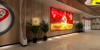 智能黨建展廳設計主題是如何確定的？