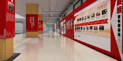 教育局?jǐn)?shù)字黨建展館設(shè)計(jì)——巧妙展示單位歷史，傳承紅色教育基因